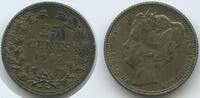 Niederlande Königreich 25 Cents Silber G14510 - Wilhelmina I. 1890-1948 Netherlands -