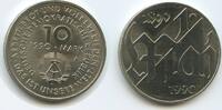 Deutsche Demokratische Republik 10 Mark 1990 G12762 - DDR 100 Jahre Tag der Arbeit 1. Mai 1890-1990 Vorzüglich