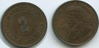 Mauritius 2 Cents G11486 - King George V. RAR -