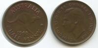 Australien ½ Penny G12339 - Känguru George VI. Australia -