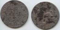 Deutsches Reich Kaiserreich 50 Pfennig Notgeld M530 - Herzogtum Braunschweig Kriegsnotgeld -