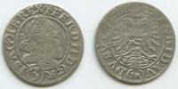 RDR Österreich Schlesien Breslau 3 Kreuzer (Groschen) Silber G14555 - Ferdinand II. 1615-1637 -