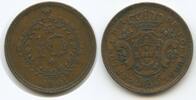 Azoren 10 Reis G7953 - Carlos I. Portuguese Administration Azores Acoren -