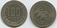 Zentral Afrikanische Republik 100 Francs CFA G15820 - Antelopen Very Scarce Year Central Africain Republic -