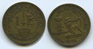 Monaco Fürstentum 1 Franc G3679 - Principality of Monaco Louis II. 1922-1949 Herkules -
