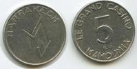 Marokko 5 Dirhams Jeton Token G0122 - Le Grand Casino La Mamounia Marrakech Morroco -