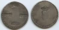 Spanien Tarragona 5 Pesetas Silber GB1174 - RAR Ferdinand VII. 1808-1833 Spain Principality of Catalonia -