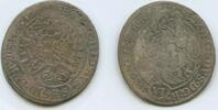 RDR Österreich Schlesien Breslau 6 Kreuzer Silber G5271 - Leopold I. 1658-1705 -