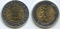 San Marino 500 Lire G1586 - Exploration Moon -