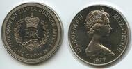 Insel Man - Isle of Man 1 Crown GS831 - 25th Anniversary of the Accession of Queen Elizabeth II. -