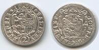 Salzburg Erzbistum 2 Kreuzer Silber GB1063 - Johann Ernst von Thun und Hohenstein 1687-1709 -