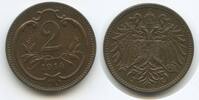Österreich Kaiserreich 2 Heller G14912 - Franz Joseph I. 1848-1916 Austria -