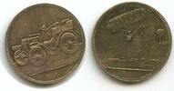 Deutsches Reich Nürnberg Rechenpfennig Jeton Spielmünze G7088 - Spielmarke Automobil - Luftschiff Ballon -