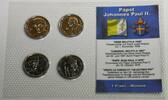 Kongo 4 x 1 Franc GN1065 - Papst Johannes Paul II. KMS Coins Mint Set -