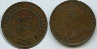 Australien One Penny G11786 - Scarce Year - King George V. 1910-1936 Australia -