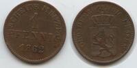 Hessen-Darmstadt 1 Pfennig G14369 - Ludwig III. 1848-1877 -