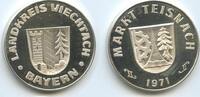 Deutschland Bundesrepublik Bayern Silbermedaille GX775 Markt Teisnach Landkreis Viechtach -