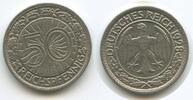 Deutsches Reich Weimar 50 Reichspfennig G10358 - Germany Weimar Republic -