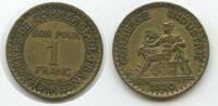 Frankreich 1 Franc G1854 - Commerce Industrie - Mercury - Chambres de Commerce de France -