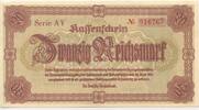 Sudetenland und Niederschlesien 20 Reichsmark GB028 - Banknote Germany Sudetenland & Lower Silesia -