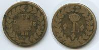 Frankreich Belagerung Straßburg Un Decime G12451 - Ludwig XVIII. Blocus de Strasbourg France -