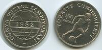 Türkei 100 Lira GS1250 - Fußball-Weltmeisterschaft 1982 World Championship Soccer Madrid Turkey -