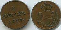 RDR Österreich Wien 1 Heller H1071 - Maria Theresia 1740-1780 Austria -