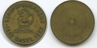 Schweiz Eidgenossenschaft Medaille GY887 - Berufsfeuerwehr Basel -
