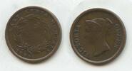 Straits Settlements Singapur Malaysia ¼ Cent G6167 - Queen Victoria 1837-1901 British Crown colony -