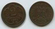 Österreich Kaiserreich 2 Heller G14942 - Franz Joseph I. 1848-1916 Austria -