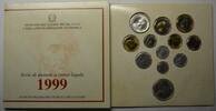 Italien Republik Offizieller Kursmünzensatz GN481 - Original KMS Coins Mint Set mit Silber Italy -
