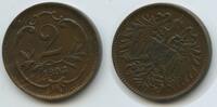 Österreich 2 Heller G14933 - Franz Joseph I. 1848-1916 Austria -