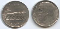 Italien Königreich 50 Centesimi G12489 - Löwen Victor Emmanuel III. 1900-1946 Italy -