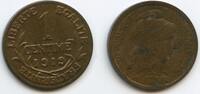 Frankreich 1 Centime G1864 - Liberty France Third Republic -