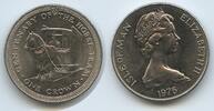 Insel Man - Isle of Man One Crown GS094 - 100th Anniversary of the Horse Tram - Elizabeth II. -