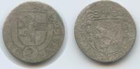 Salzburg Erzbistum 2 Kreuzer (½ Batzen Silber) G5871 - Paris von Lodron 1619-1653 -