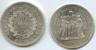 Frankreich 50 Francs Silber GS802 - Hercules Group Silber France -