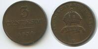 Italien Lombardei Venetien 3 Centesimi G5639 - Franz II. 1792-1835 Italian States Lombardy-Venetia -