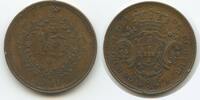 Azoren 10 Reis G7912 - Carlos I. 1889-1908 Azores Portuguese Administration -