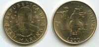 San Marino 200 Lire 1997 R G1600 - The Arts Painting Unzirkuiert