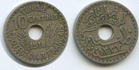 Tunesien Französisches Protektorat 10 Centimes G0113 - Muhammad al-Nasir Bey Tunisia -