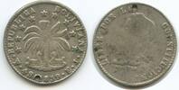 Bolivien 4 Soles Silber H0720 - Simon Bolivar Republic Bolivia -