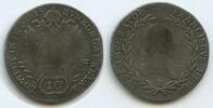 Österreich Kaiserreich 10 Kreuzer H0139 - RAR Franz II. 1792-1835 -