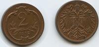 Österreich 2 Heller G3985 - Franz Joseph I. 1848-1916 Austria -