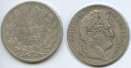 Frankreich 5 Francs Silber M#8125 - Louis-Philippe I. 1830-1848 France -