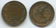 Niederlande 1 Cent G14536 - William III. 1849-1890 Netherlands -