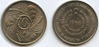 Burundi 10 Francs 1968 G11569 - First Anniversary of Republic F.A.O. Fast unzirkuiert