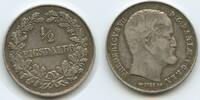 ½ Rigsdaler Silber 1855 Dänemark H0456 - Frederik VII. 1848-1863 Denmark Sehr schön, Patina
