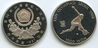 Südkorea 1000 Won G7226 - Tennis Olympiade Seoul 1988 Proof -