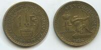 Monaco Fürstentum 1 Franc G3667 - Louis II. 1922-1949 Herkules -